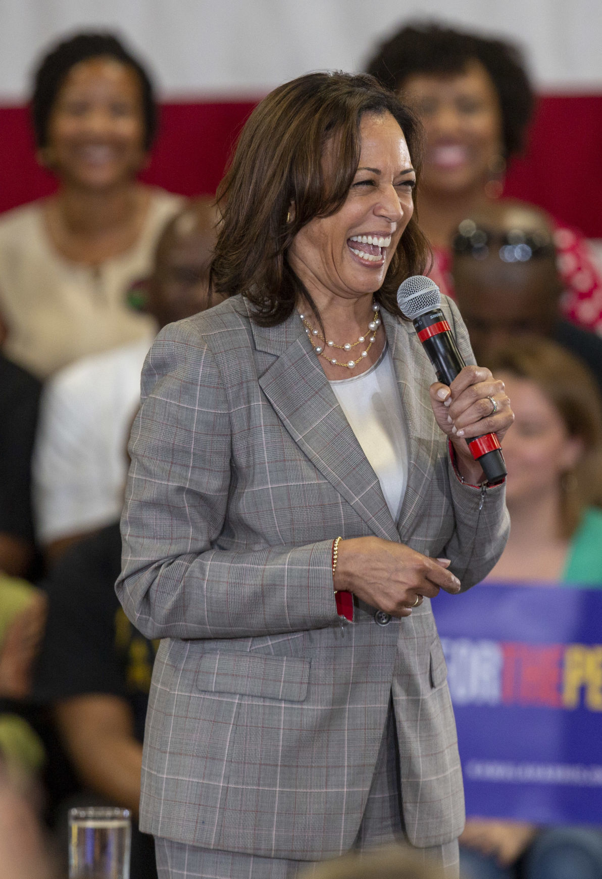 Kamala Harris campaigns in Greensboro